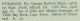 George Redvers Hope Furmage, Private South African Infantry